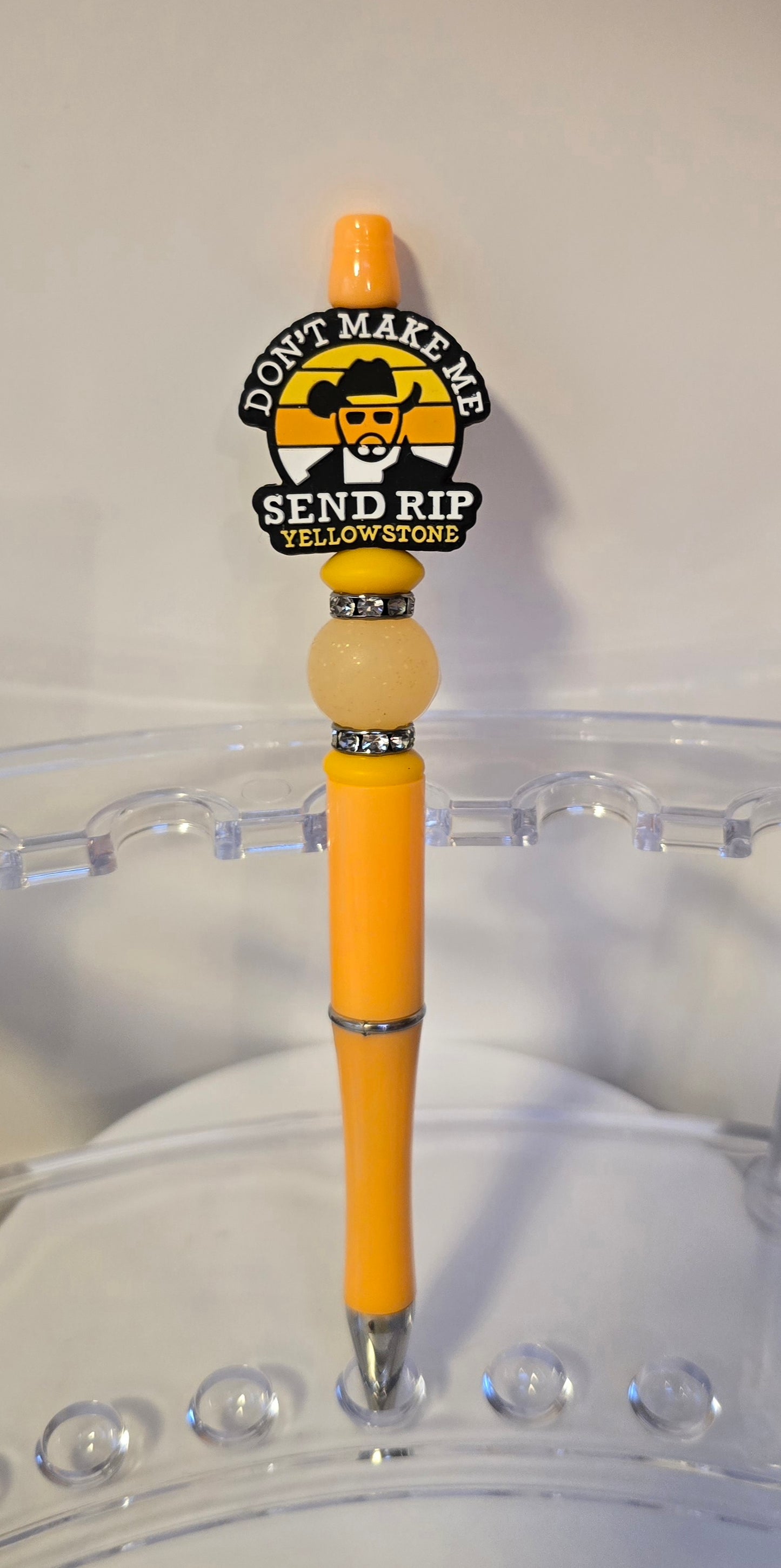Yellow Stone Pen