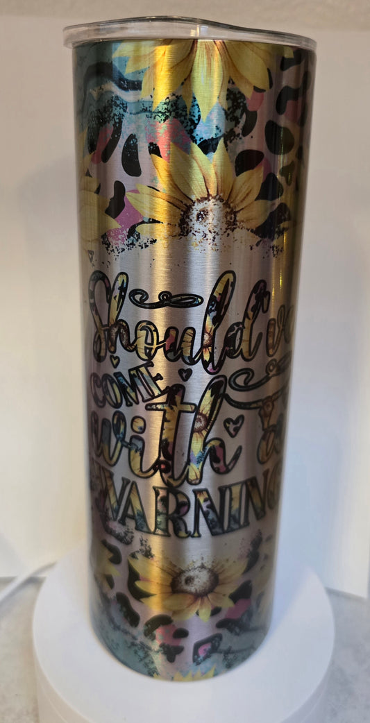 Sublimated 20oz stainless steel