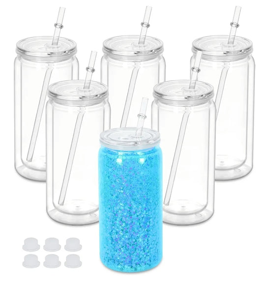 16oz Acrylic snowglobe
