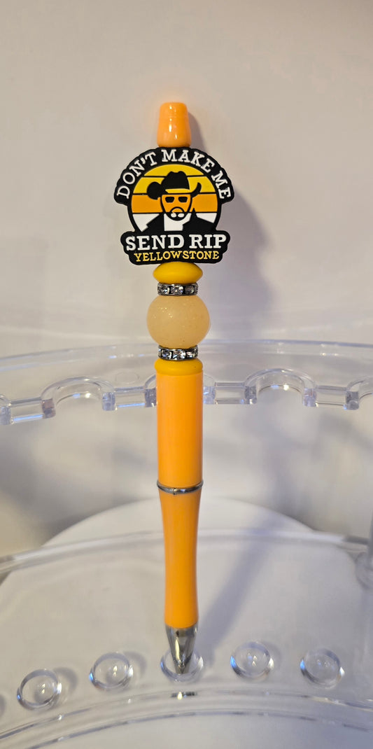 Yellow Stone Pen