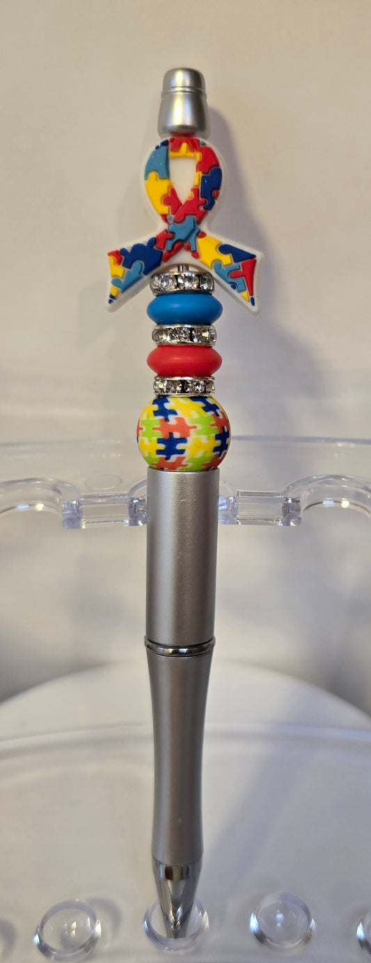 Autism Ribbon Pen