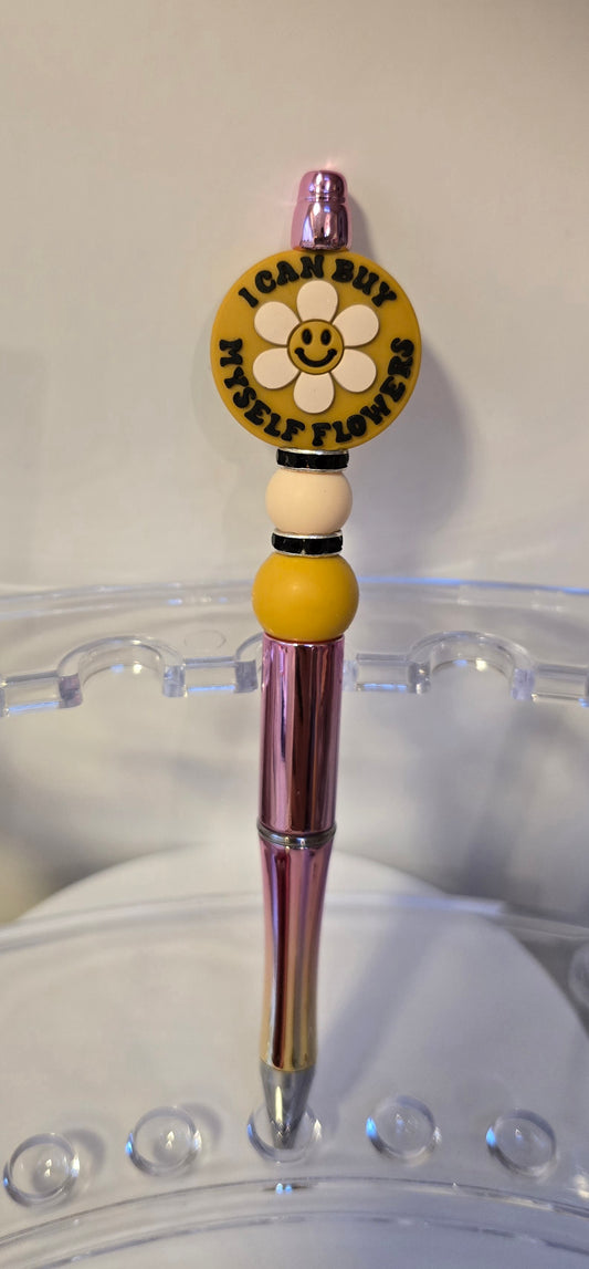 I can buy myself flowers pen