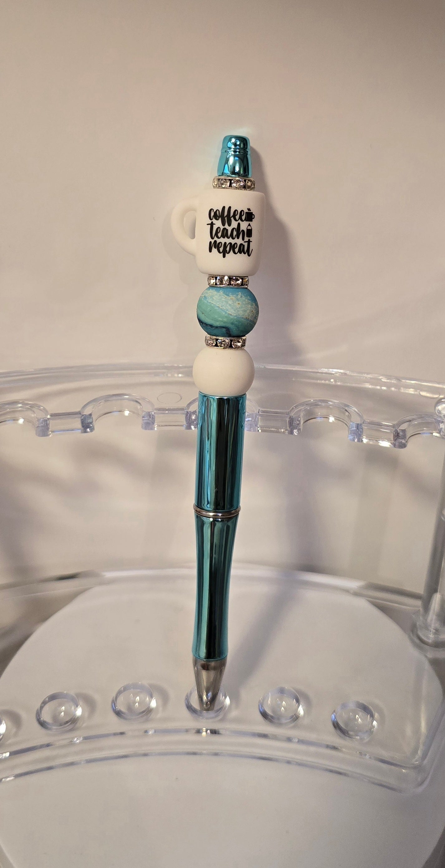 Coffee Teach Repeat Pen